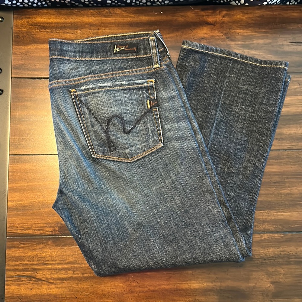 Citizen Of Humanit low waist cropped / capri jeans . Kelly #063 . Size 28
